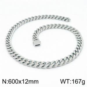 Stainless Steel Necklace - KN199253-Z