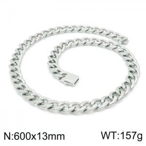 Stainless Steel Necklace - KN199318-Z