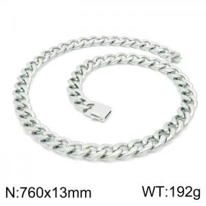 Stainless Steel Necklace - KN199321-Z