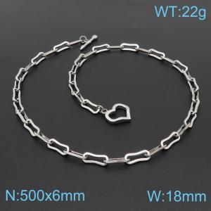 Stainless Steel Necklace - KN199323-Z
