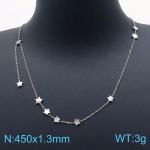 Stainless Steel Necklace - KN199697-KLX