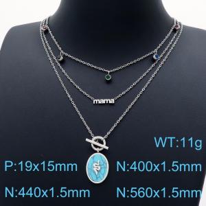 Stainless Steel Necklace - KN199701-KLX