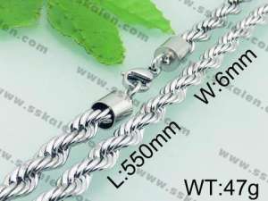Stainless Steel Necklace - KN20004-CD