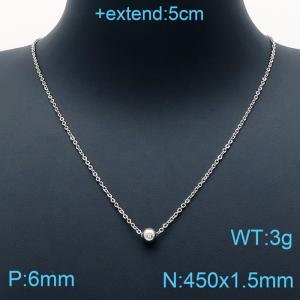 Stainless Steel Necklace - KN200465-Z