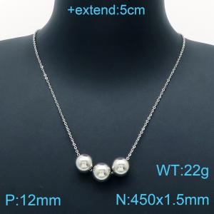 Stainless Steel Necklace - KN200484-Z