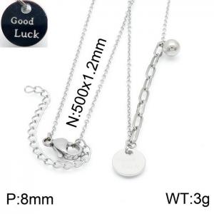 Stainless Steel Necklace - KN200539-KFC