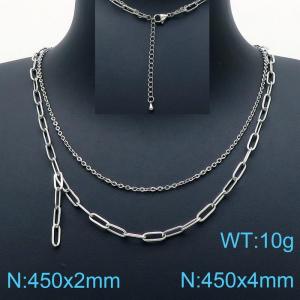 Stainless Steel Necklace - KN200571-Z