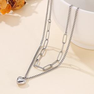 Stainless Steel Necklace - KN201233-Z