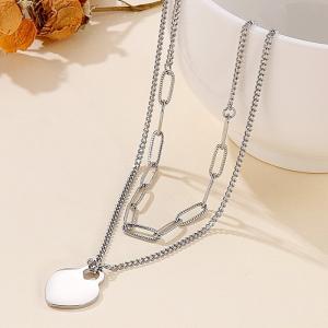 Stainless Steel Necklace - KN201253-Z