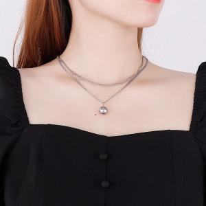 Stainless Steel Necklace - KN201263-Z