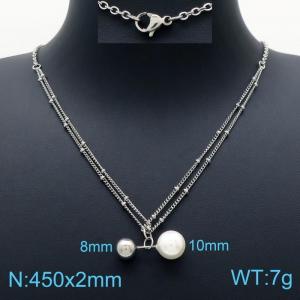 Stainless Steel Necklace - KN201517-Z