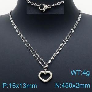 Stainless Steel Necklace - KN201525-Z
