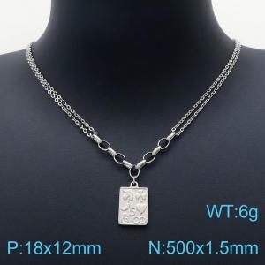 Stainless Steel Necklace - KN201536-Z