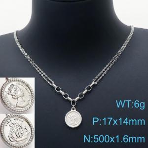 Stainless Steel Necklace - KN201541-Z
