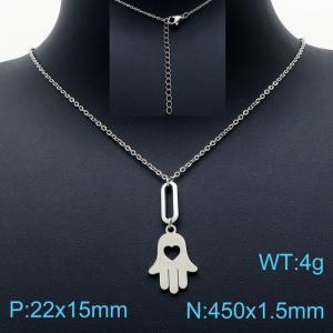 Stainless Steel Necklace - KN201640-Z