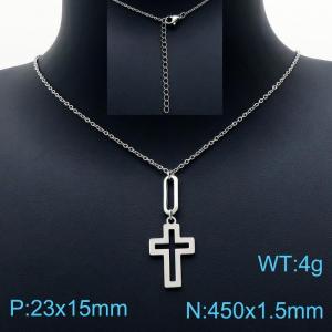 Stainless Steel Necklace - KN201642-Z