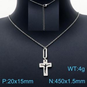 Stainless Steel Necklace - KN201646-Z