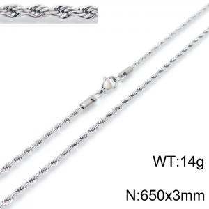Stainless Steel Necklace - KN201804-Z