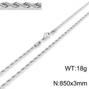 Stainless Steel Necklace - KN201807-Z