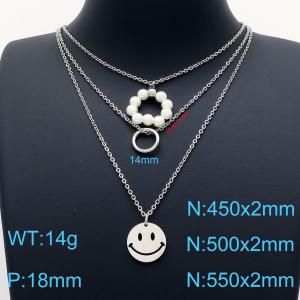 Stainless Steel Necklace - KN201880-Z