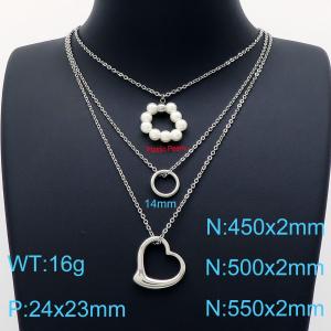 Stainless Steel Necklace - KN201890-Z