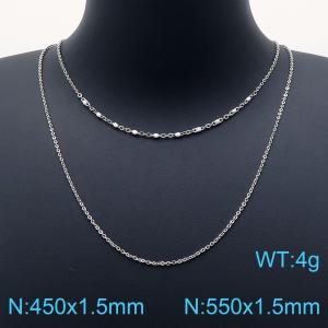 Stainless Steel Necklace - KN201894-Z