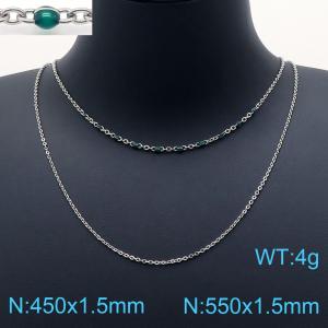 Stainless Steel Necklace - KN201899-Z