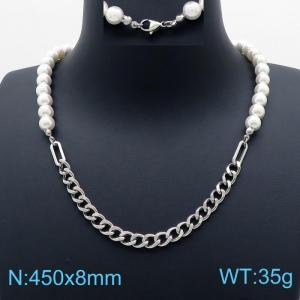 Stainless Steel Necklace - KN201929-Z