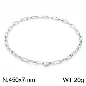 Stainless Steel Necklace - KN202077-Z