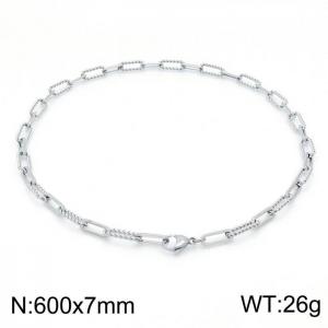 Stainless Steel Necklace - KN202080-Z