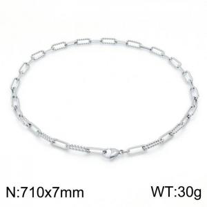 Stainless Steel Necklace - KN202082-Z