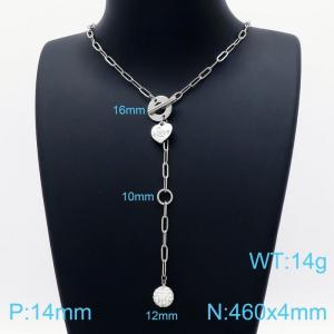 Stainless Steel Necklace - KN202172-Z