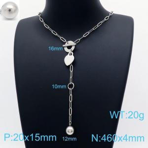 Stainless Steel Necklace - KN202182-Z