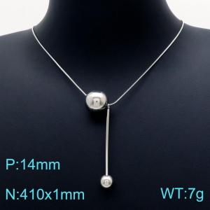 Stainless Steel Necklace - KN202363-SP