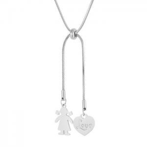 Stainless Steel Necklace - KN202593-Z