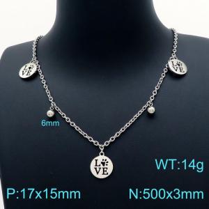 Stainless Steel Necklace - KN202615-Z