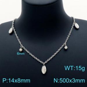 Stainless Steel Necklace - KN202619-Z