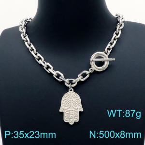 Stainless Steel Necklace - KN202633-Z