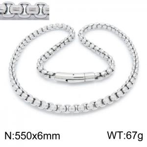Stainless Steel Necklace - KN202657-KFC