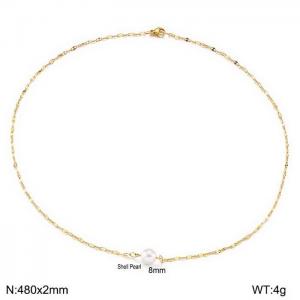 Stainless Steel Necklace - KN202665-Z