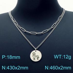 Stainless Steel Necklace - KN202925-Z