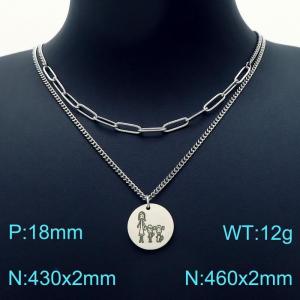 Stainless Steel Necklace - KN202927-Z