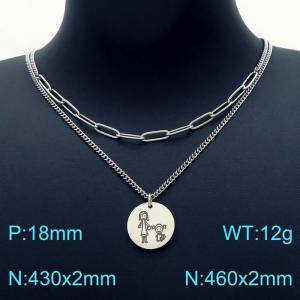 Stainless Steel Necklace - KN202929-Z