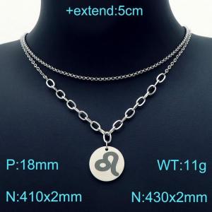 Stainless Steel Necklace - KN202937-Z