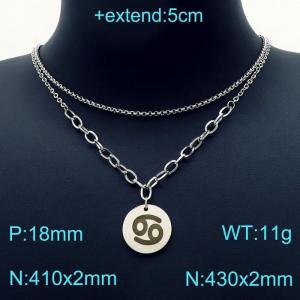 Stainless Steel Necklace - KN202939-Z
