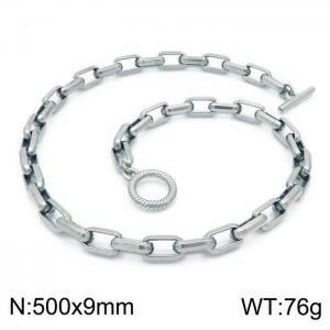 Stainless Steel Necklace - KN202972-Z