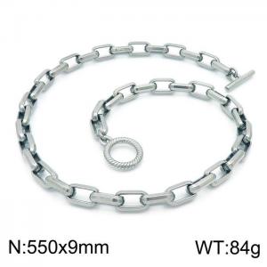 Stainless Steel Necklace - KN202973-Z