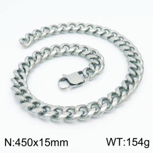 Stainless Steel Necklace - KN203140-Z