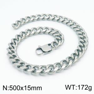 Stainless Steel Necklace - KN203141-Z