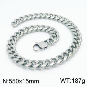 Stainless Steel Necklace - KN203142-Z